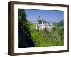 Royal Castle, Neuschwanstein, Bavaria, Germany, Europe-Gavin Hellier-Framed Photographic Print