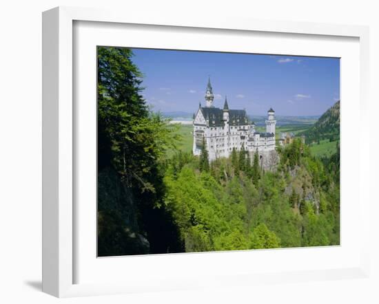 Royal Castle, Neuschwanstein, Bavaria, Germany, Europe-Gavin Hellier-Framed Photographic Print