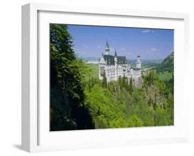 Royal Castle, Neuschwanstein, Bavaria, Germany, Europe-Gavin Hellier-Framed Photographic Print