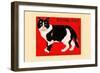Royal Cat-null-Framed Art Print