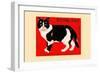 Royal Cat-null-Framed Art Print