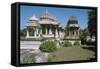 Royal Cenotaphs, Ahar, Udaipur, Rajasthan, India-Vivienne Sharp-Framed Stretched Canvas