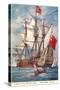 Royal Charles, British Navy Ship, 1672-null-Stretched Canvas