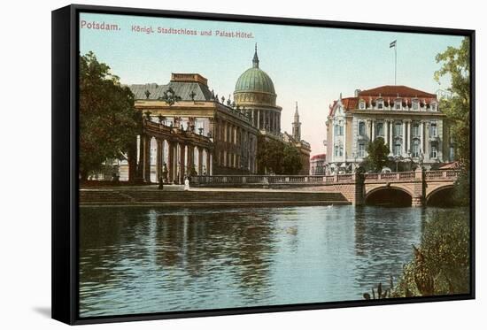 Royal City Palace, Potsdam, Germany-null-Framed Stretched Canvas
