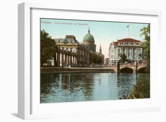 Royal City Palace, Potsdam, Germany-null-Framed Art Print