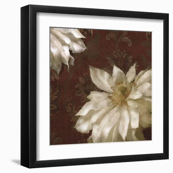 Royal Clematis II-Janel Pahl-Framed Giclee Print