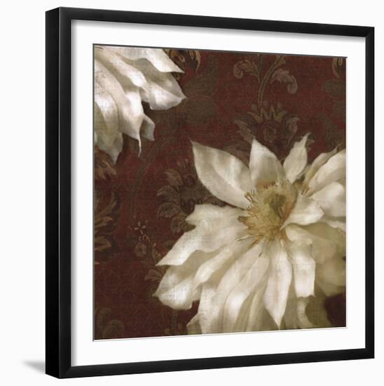 Royal Clematis II-Janel Pahl-Framed Giclee Print