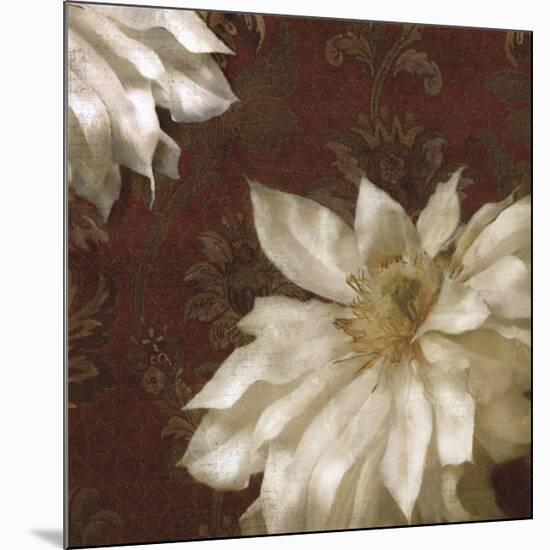 Royal Clematis II-Janel Pahl-Mounted Giclee Print