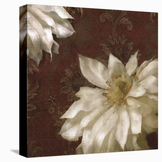 Royal Clematis II-Janel Pahl-Stretched Canvas