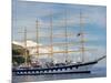 Royal Clipper in Harbor, Dubrovnik, Croatia-Lisa S. Engelbrecht-Mounted Photographic Print