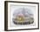 Royal Coach Passing St Paul's Cathedral, City of London, 1837-null-Framed Giclee Print