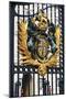 Royal Coat of Arms, Gate to Buckingham Palace-null-Mounted Giclee Print