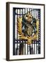 Royal Coat of Arms, Gate to Buckingham Palace-null-Framed Giclee Print