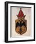 Royal Coat of Arms of House of Swabia, Heraldry, Italy-null-Framed Giclee Print