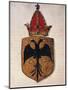 Royal Coat of Arms of House of Swabia, Heraldry, Italy-null-Mounted Giclee Print