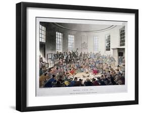 Royal Cock Pit, 1808-Augustus Charles Pugin-Framed Giclee Print