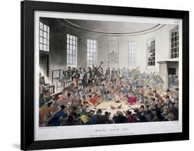 Royal Cock Pit, 1808-Augustus Charles Pugin-Framed Giclee Print