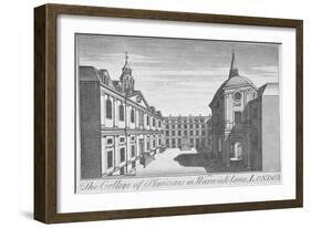 Royal College of Physicians, City of London, 1750-null-Framed Giclee Print