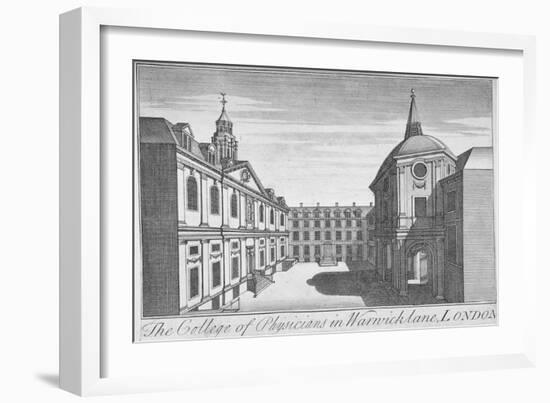 Royal College of Physicians, City of London, 1750-null-Framed Giclee Print