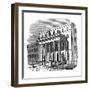 Royal College of Surgeons of England, Lincoln's Inn Fields, London, 1834-Jackson-Framed Giclee Print