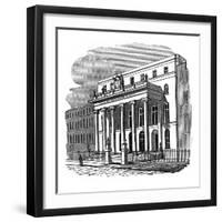 Royal College of Surgeons of England, Lincoln's Inn Fields, London, 1834-Jackson-Framed Giclee Print
