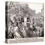 Royal Cortège for the Marriage of Prince Edward and Princess Alexandra, 1863-null-Stretched Canvas