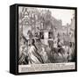 Royal Cortège for the Marriage of Prince Edward and Princess Alexandra, 1863-null-Framed Stretched Canvas