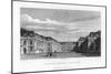 Royal Court, Palace of Versailles, Near Paris, 1829-Byrne-Mounted Giclee Print