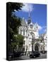 Royal Courts of Justice, City of London, England, United Kingdom, Europe-Peter Barritt-Stretched Canvas