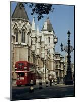 Royal Courts of Justice, the Strand, London, England, United Kingdom-G Richardson-Mounted Photographic Print