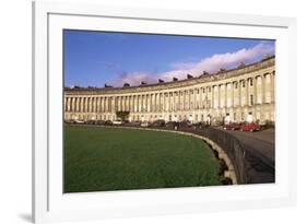 Royal Crescent, Bath, Unesco World Heritage Site, Avon, England, United Kingdom-Charles Bowman-Framed Photographic Print