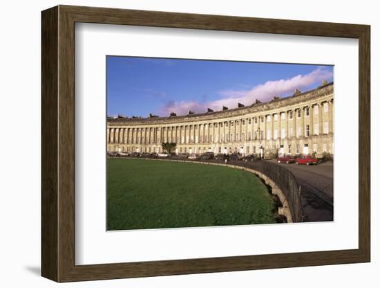Royal Crescent, Bath, Unesco World Heritage Site, Avon, England, United Kingdom-Charles Bowman-Framed Photographic Print