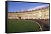 Royal Crescent, Bath, Unesco World Heritage Site, Avon, England, United Kingdom-Charles Bowman-Framed Stretched Canvas