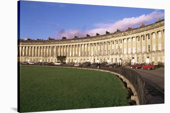 Royal Crescent, Bath, Unesco World Heritage Site, Avon, England, United Kingdom-Charles Bowman-Stretched Canvas