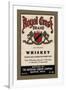 Royal Crest Brand Whiskey-null-Framed Art Print