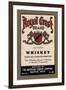 Royal Crest Brand Whiskey-null-Framed Art Print