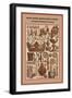 Royal Crowns, Bishops Staffs and Swords - Medieval Germany-Friedrich Hottenroth-Framed Premium Giclee Print