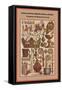 Royal Crowns, Bishops Staffs and Swords - Medieval Germany-Friedrich Hottenroth-Framed Stretched Canvas