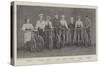 Royal Cyclists, a Group at Copenhagen-null-Stretched Canvas