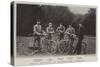 Royal Cyclists at Fredensborg, Denmark-null-Stretched Canvas