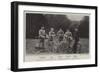 Royal Cyclists at Fredensborg, Denmark-null-Framed Giclee Print