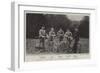 Royal Cyclists at Fredensborg, Denmark-null-Framed Giclee Print