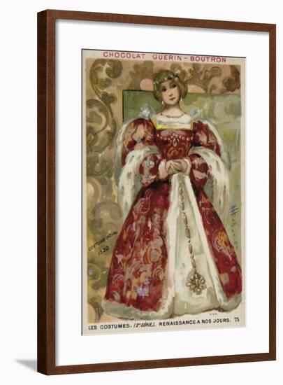 Royal Dress, 1530-null-Framed Giclee Print