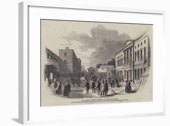 Royal Dublin Society's Exhibition of Irish Manufactures-null-Framed Giclee Print