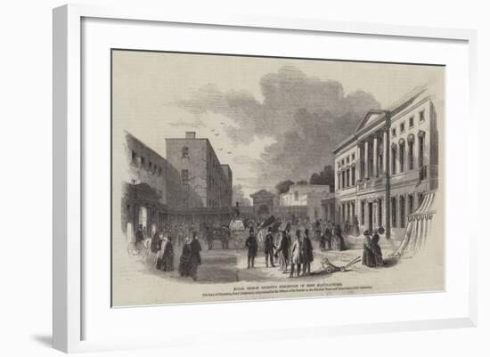 Royal Dublin Society's Exhibition of Irish Manufactures-null-Framed Giclee Print