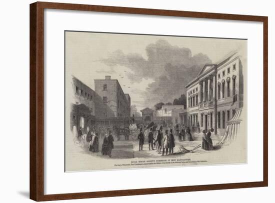 Royal Dublin Society's Exhibition of Irish Manufactures-null-Framed Giclee Print