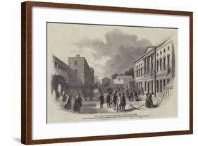 Royal Dublin Society's Exhibition of Irish Manufactures-null-Framed Giclee Print