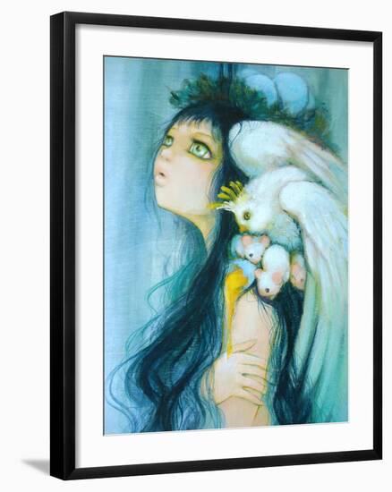 Royal Egg Watcher-Camilla D'Errico-Framed Art Print