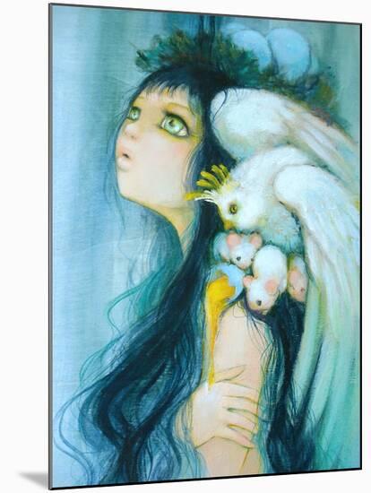 Royal Egg Watcher-Camilla D'Errico-Mounted Art Print