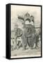 Royal Elephant with Howdah, India-null-Framed Stretched Canvas